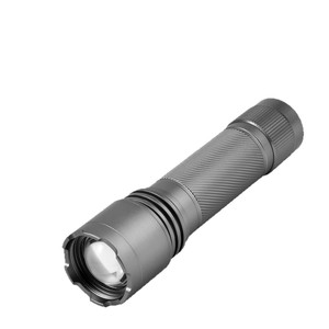 Portable Mini LED Flashlight Aluminum Alloy Body AAA Battery Powered White Light Handheld Torch For Outdoor Use - Product Image 1