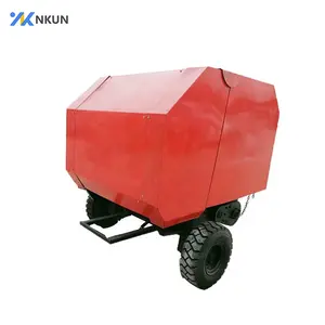 Alfafa đi bộ phía sau máy kéo gắn <span class=keywords><strong>Mini</strong></span> rơm thu và vòng <span class=keywords><strong>hay</strong></span> <span class=keywords><strong>Baler</strong></span> để bán - Product Image 3