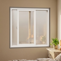 Ventana Corredera Exterior de Color Negro Resistente al Viento a Precio de Fábrica