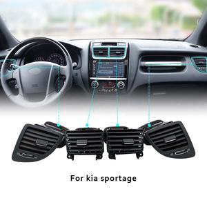 2 pièces, sortie d'air gauche et droite pour <span class=keywords><strong>Kia</strong></span> <span class=keywords><strong>Sportage</strong></span> 2005 2006 <span class=keywords><strong>2007</strong></span> 2008 2009 2010, remplacement de l'intérieur de la voiture - Product Image 3