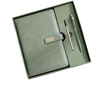 Service OEM/ODM : Stylo de signature, recharge, clé USB portable, ensemble imprimé personnalisable, impression typographique sur cuir PU A5 sur mesure