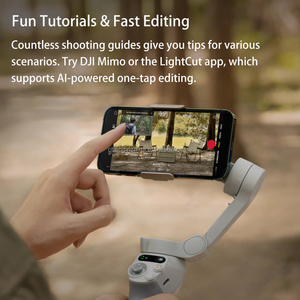 库存新Osmo Mobile SE activetack 6.0简单教程和一键式编辑快速滚动移动稳定器 - Product Image 4