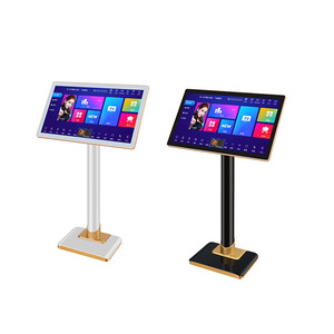 Machine de karaoké tout-en-un Android avec écran tactile de 19''21.5'', mini machine de karaoké, machine de karaoké tout-en-un pour enfants, haut-parleur - Product Image 1