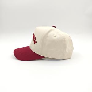 Gorra de Béisbol Oxford Dobby Estructurada de 5 Paneles, Color Personalizado y Logotipo Bordado, Visera Curva, Algodón, Unisex, Deportiva - Product Image 4