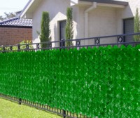 Clôture en herbe plastique Linwoo, haie en herbe, clôture en gazon synthétique, vert clair, clôture artificielle pour mur