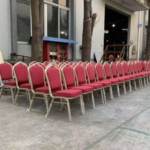 Chaise empilable en acier pour salle à manger, hôtel, banquet, réunion VIP, restaurant, salle d'attente, événement, mariage, église, fête - Fabricant - Product Image 5
