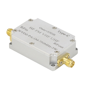 35DB WYDZ-PA-1M-750MHz-3W FM VHF บรอดแบนด์ RF เครื่องขยายสัญญาณกำลัง - Product Image 4