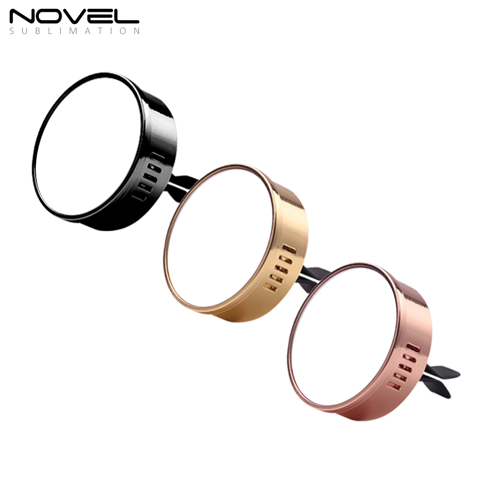 2023 новый выпуск, высокое качество, Настраиваемые узоры, мини-сублимационный автомобильный аромадиффузор, вентиляционный зажим