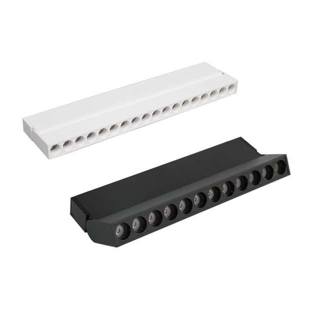 Ultra Slim Modern Supermarket Hotel LED Magnetic Track Light 48V Mini Magnetic Track Linear Cob Spotlight Rail Lighting