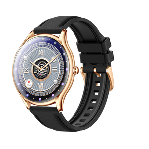 Neue ultra dünne 1,43 Zoll AMOLED Metall sphärische Bildschirm Herzfrequenz Blut Sauerstoff Schlaf wasserdicht BT Anruf Smart Sport uhr - Product Image 4