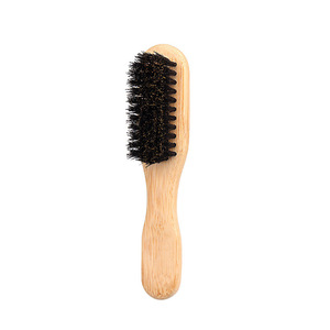 Cepillo de barba iónico clásico ergonómico, alisador de bigote de uso doméstico a la moda, diseño portátil, cerdas de dureza <span class=keywords><strong>fuerte</strong></span>, caja de <span class=keywords><strong>madera</strong></span> - Product Image 2