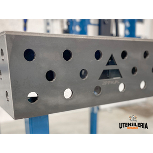 Steeleco gpph ม้านั่งเชื่อม2.4x1.2ม. หนา8มม. รู16มม. ตารางขนาด100x100มม. - Product Image 5