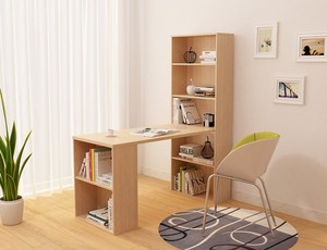 Simple Wooden Children Solid Wood Study Writing <strong>Computer</strong> <strong>Desk</strong> <strong>with</strong> <strong>Shelf</strong> - Product Image 3