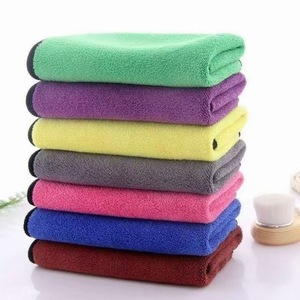 Serviettes de séchage et de polissage pour voitures en polaire corail, marque privée OEM, vente en gros - Product Image 1