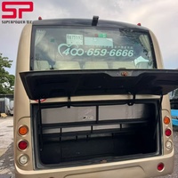 Minibus d'occasion 2019 Yvtong 6729, 27 places, non opérationnel, Chine V, Weichai, coffre encastré, sièges en cuir