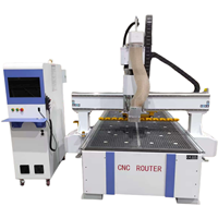 Caja de herramientas lineal ATC para router CNC, cambio rápido de herramientas, multifuncional para carpintería, fabricación de puertas y armarios