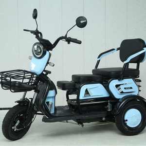 Nhà sản xuất của ba bánh điện với 600W động cơ điện khung thép 48V chì-axit pin phía sau trung tâm 3-bánh Xe thiết kế - Product Image 4