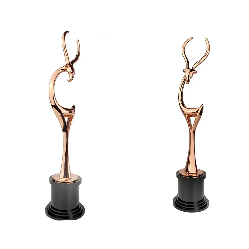 Custom Made Best Home Decoration Crafts Ornaments Gift Deer Figurines Trophy