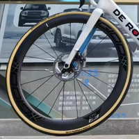 Vélo de route GIOO F3 en fibre de carbone Toray T800 anodisée, freins à disque 700c, rayons Sapim Cx-ray, 45 mm, 1280 g, finition mate, 21H, clincher tubeless