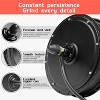 Moteur de moyeu arrière BLDC MXUS Turbo 3K-Turbo 72V 3000W 5000W 8000W 135mm 142mm pour vélo électrique