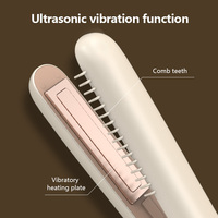 Lisseur de cheveux sans fil portable et pratique avec plaques de lissage douces et lisses, couleur personnalisable