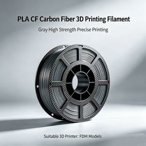 <b>PLA</b>-CF Carbon Fiber 3D Printing Filament 1.75mm High Strength Low Warp 1KG Spool for FDM 3D Printers - Product Image 5