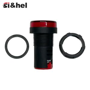 सी और हेल 22 मिमी एलईडी फ्लैश सिग्नल लाइट अलार्म सूचक एसी/डीसी 220v/380v/24v/12v/12 वी लाइट उत्पाद प्रकार AD16-22MS प्लास्टिक से बना - Product Image 6