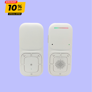 Sistema de Intercomunicación Inalámbrico para Bebés de Alta Calidad con Sensor de Temperatura y Pantalla LCD para la Seguridad del Recién Nacido - Product Image 1