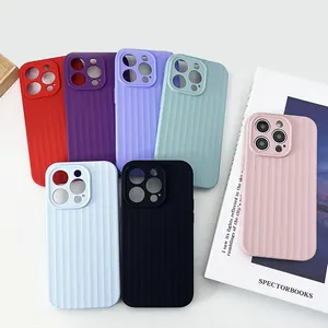 Best Seller Liquid silicone Phone Back Cover for iPhone 15 pro Silicon Mobile Phone Case for iPhone 12 13 14 15