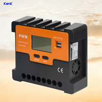 Meilleur prix pour un contrôleur de charge solaire PWM avec écran LCD, 12V/24V/48V/Automatique, contrôleur de charge solaire 80A