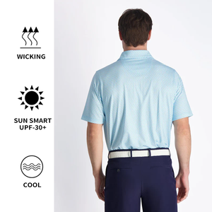 नए आगमन ग्रीष्मकालीन फैशन पुरुषों के स्लिम फिट फिट स्पोर्टी लंबे टी शर्ट के लिए एंटी-पिलिंग, कस्टम लोगो लघु स्ट्रिप्ड टर्न प्रिंट - Product Image 4