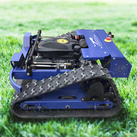 Tondeuse à gazon professionnelle de haute qualité tondeuse à chenilles Agriculture électrique télécommande Intelligence artificielle Robot tondeuse à gazon