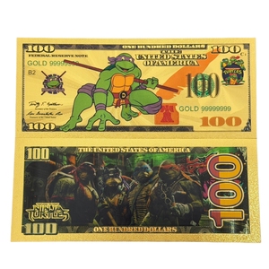 Ventes Flash 2026 : 4 Modèles de Billets de Banque TM-NT Plaqué Or 24K pour Cadeaux - Product Image 3
