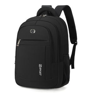 Laptop <b>Backpack</b> Large Capacity <b>With</b> Laptop <b>Compartment</b> For Men Business Travel Sports Students Casual Use Black - Product Image 5