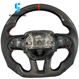 Volant personnalisé en fibre de carbone pour <span class=keywords><strong>Dodge</strong></span> Charger Challenger Durango Demon <span class=keywords><strong>SRT</strong></span> Journey RT <span class=keywords><strong>Viper</strong></span> Ram TRX SXT Hellcat Scat Pack - Product Image 3