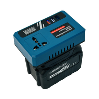 ENAST AWITE PG4976 Convertisseur DC-AV rechargeable en plastique 21V, transforme AC110V/220V en DC12V/5V USB, portable pour extérieur, garantie 3 ans