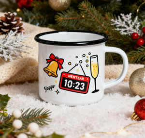 Cổ điển Retro Cây giáng sinh men cốc Xmas Đèn in nhà kỳ nghỉ trang trí nội thất cắm trại <span class=keywords><strong>drinkware</strong></span> - Product Image 4