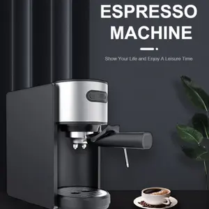 السيد. مقهى القهوة باريستا اسبريسو وكابتشينو صانع ، الفضة الأكثر مبيعاً ماكينة إسبريسو