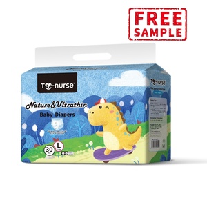 Wholesale Eco-Friendly Nonwoven Printed Diaper Pants XXL Size with <b>Magic</b> <b>Tape</b> From Factory Free Sample Available - Product Image 3