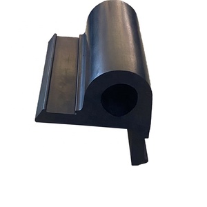 Parabordo in Gomma per Pontili Galleggianti, Moli Galleggianti, Ponti Galleggianti e Piattaforme Galleggianti, con Striscia Anti-collisione - Product Image 1