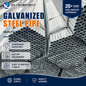 Q235 SGC490 Hot Dip Galvanized Z40 G/sqm 168.3mm Threaded and Coupled Galvanized Steel Pipe for Greenhouse - Product Image 1