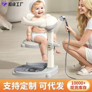 Siège de bain pour bébé, support réglable, antidérapant, multifonctionnel, pour 0 à 12 mois, matériau TPE - Product Image 5