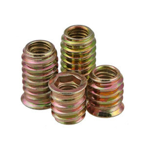 <span class=keywords><strong>Tuerca</strong></span> de inserción hexagonal de aleación de zinc M3 M4 M5 para muebles, <span class=keywords><strong>tuerca</strong></span> de conexión roscada interna y externa - Product Image 4