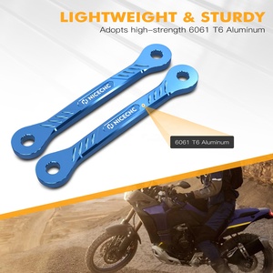 NiceCNC billette aluminium 1.5IN 38MM lien d'abaissement pour <span class=keywords><strong>Yamaha</strong></span> <span class=keywords><strong>Tenere</strong></span> 700 / XTZ700 2019-2022 <span class=keywords><strong>2023</strong></span> 2024 - Product Image 3
