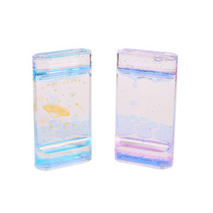 Lot de 5 sabliers liquides colorés, jouets sensoriels anti-stress pour l'<span class=keywords><strong>autisme</strong></span> et le TDAH - Product Image 3