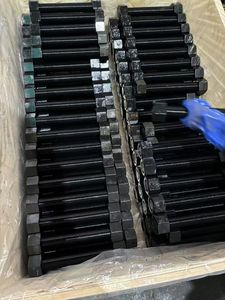 M40 M42 thép hợp kim ASTM <span class=keywords><strong>A193</strong></span> lớp <span class=keywords><strong>B7</strong></span> ASTM <span class=keywords><strong>A194</strong></span> Lớp 2h tối Stud Bolt với <span class=keywords><strong>2</strong></span> hạt - Product Image 2