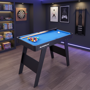 Mesas <span class=keywords><strong>de</strong></span> <span class=keywords><strong>Billar</strong></span> Plegables Portátiles <span class=keywords><strong>de</strong></span> 91*48*69 cm, Directas <span class=keywords><strong>de</strong></span> Fábrica, con Juego Completo <span class=keywords><strong>de</strong></span> Accesorios para Niños y Adultos - Product Image 2