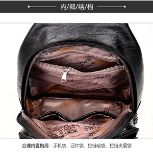 Mini Mochila de Lujo para Mujer, Bolso de Diseño en Cuero PU, Bolsos y Carteras de Lujo, Mochila Escolar para Mujer - Product Image 6