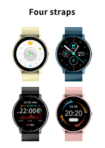 Montre connectée ZL02 <span class=keywords><strong>pour</strong></span> homme et femme, Bluetooth, étanche, moniteur de fréquence cardiaque, tracker de fitness, bracelet intelligent <span class=keywords><strong>pour</strong></span> <span class=keywords><strong>iPhone</strong></span> et Android - Product Image 6