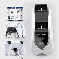 Nouvelle station de charge rapide pour manette avec double support de charge et communication filaire – Accessoires de jeu